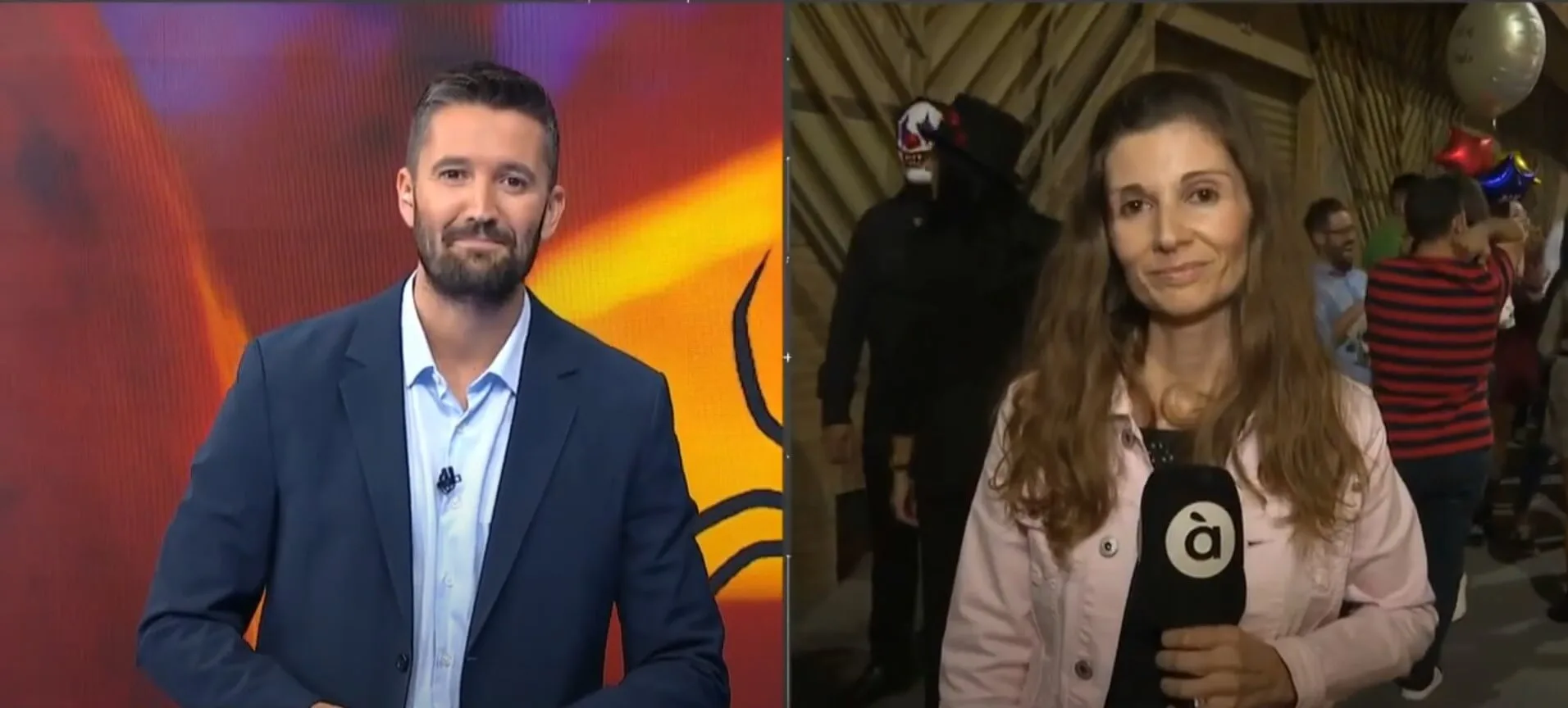 reportaje en Apunt televisión